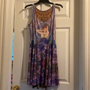 Mucha Amethyst vs Mucha Emerald Inside Out Blackmilk Clothing Dress